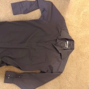 Grey dress shirt